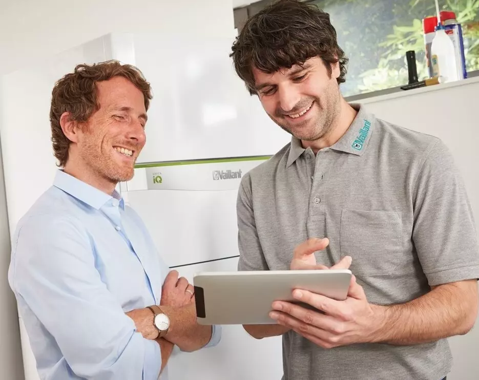 regulacja temperatury na tablecie