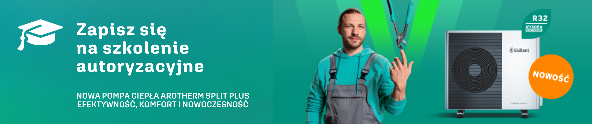 Szkolenie z aroTHERM Split plus - baner