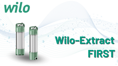WILO - Wybierz trwałość i wysoką jakość z pompą Wilo-Extract FIRST