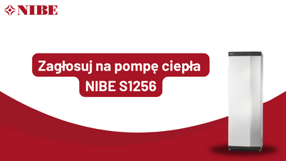 NIBE - Oddaj głos na gruntowa pompa ciepła NIBE S1256!
