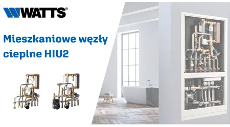 WATTS - Mieszkaniowe węzły cieplne HIU2