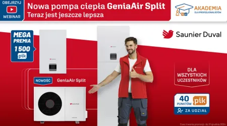 SAUNIER DUVAL - Poznaj pompę ciepła GeniaAir Split w nowym wydaniu!