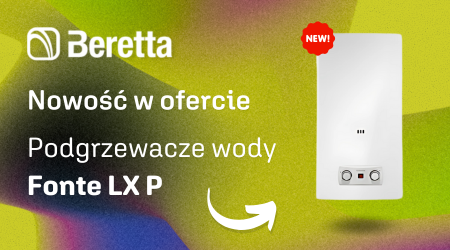 Nowe podgrzewacze wody Fonte LX P od Beretta