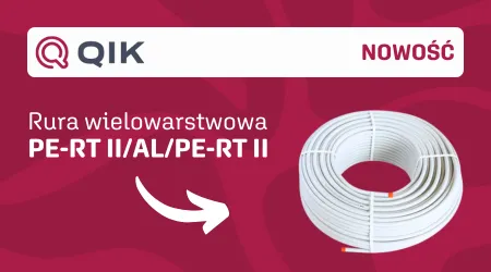 Rura QIK PE-RT II/Al/PE-RT II 16 mm – nowa jakość w instalacjach