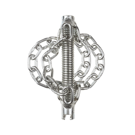 Głowica łańcuchowa z 4 gładkimi łańcuchami, bez pierścienia 16 mm