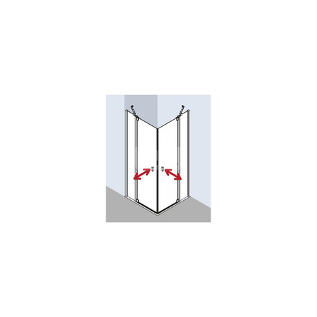 Kermi Wejście nar. Raya EPR 1200x 2000 1170-1200 SIMG SR Opaco Clean