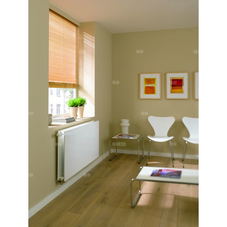 Grzejnik płytowy Kermi®X2® Plan-V typ 30 705x157x2305 hig., biały, 10 bar, zaw. lewy, bez osł.