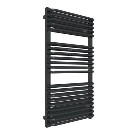 Grzejnik TERMA Tytus One 1020/540 \ RAL 9005 mat, podł. S8, 800 W, kabel spiralny z wtyczką [ 2,5m c