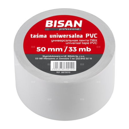 Taśma uniwersalna PCV 50 mm / 33 mb