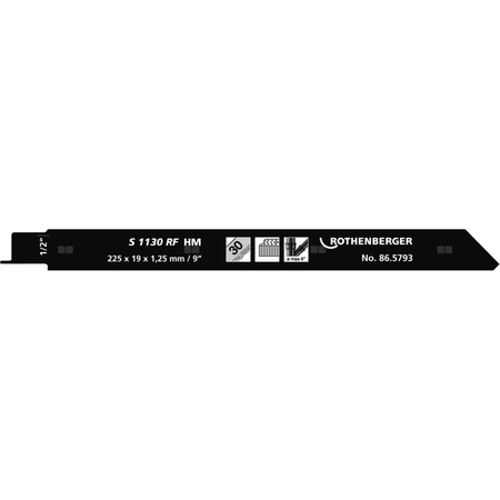 Piła uniwersalna HM posypana, 225 x 20 x 1,5, 5 szt.