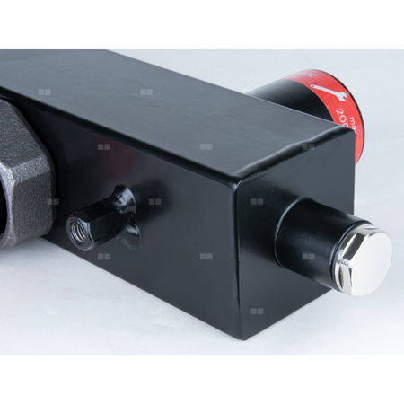 Rozdzielacz do instalacji c.o. AFRISO KSV 125-3 HW GZ 1 1/2'', 3-obieg. Nakrętka 1 1/2'', max. 70 kW