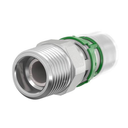 Złączka prosta zaprasowywana - gwint zewnętrzny 40x3,5 - 1"1/4