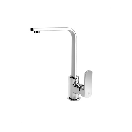 Bateria zlewozmywakowa KFA Armatura KORUND, kolor chrom, mosiądz