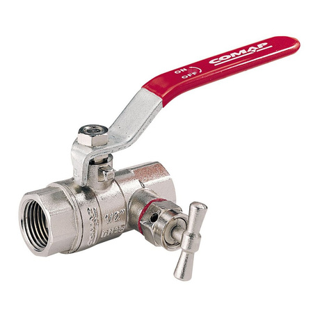 Zawór kulowy COMAP Z odpowietrznikiem 2'' GW, uchwyt: dźwignia