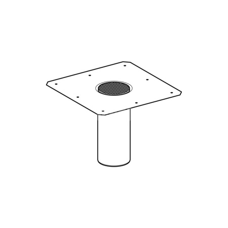 Kratka szczelinowa Geberit z ramką kratki, do wpustu podłogowego Varino i wpustu Varino 13 x 13 cm