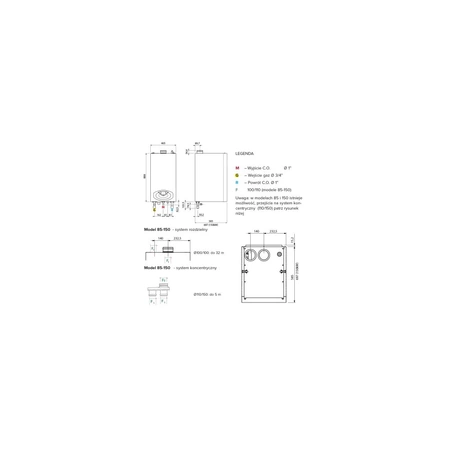 Kocioł kondensacyjny GENUS PREMIUM EVO HP 85KW EU