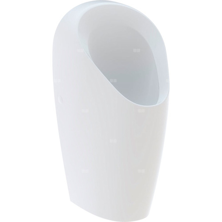 Pisuar Geberit Selva, bezwodny: T=37cm, Odpływ=Do tyłu, Biały