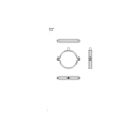 Obejma EXPERT 188 (188mm) BK UPG-188BK
