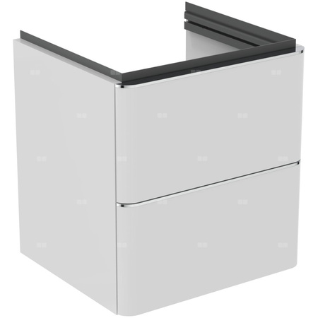 ADAPTO SZAFKA 47X41 2 DRWS GLS WHT