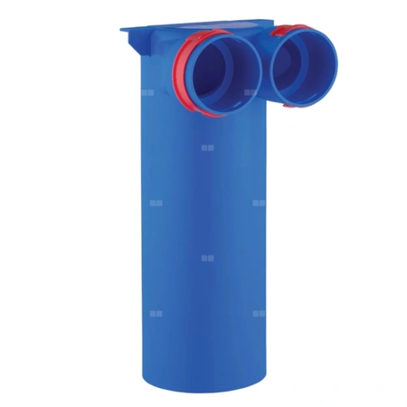 Skrzynka rozprężna nawiewno/wyciągowa 2x75/125 - 300