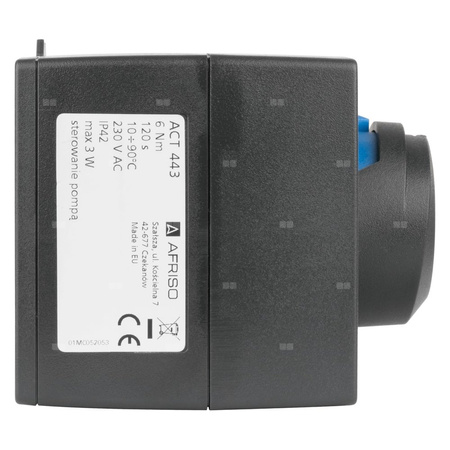 Regulator stałotemperaturowy ACT 443 ProClick, 2 czujniki, 230 V AC, 10÷90'C z funkcją sterowania pompą