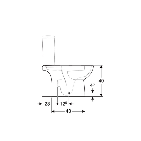 Deska sedesowa Geberit Selnova z siedziskiem dla dzieci, mocowanie od góry: Wolne opadanie=Tak, Zawiasy wypinane=Tak, Mocowanie=Od góry, Biały / Błyszczący
