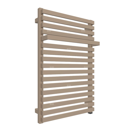 Grzejnik TERMA CITY ONE 780/500 \ RAL 1019, podł. L8, 400W, kabel prosty bez wtyczki [1,5m srebrzyst