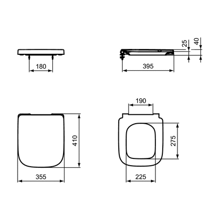 IS I.LIFE S Deska S&C WO NC White