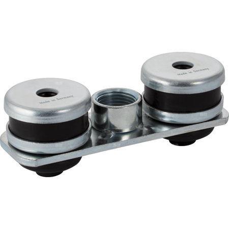 Płytka montażowa 1/2" z izolacją akustyczną