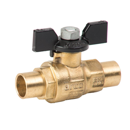 Zawór kulowy ARCO TAJO 2000 DN 18 lut wewnętrzny x lut wewnętrzny, uchwyt: motylek