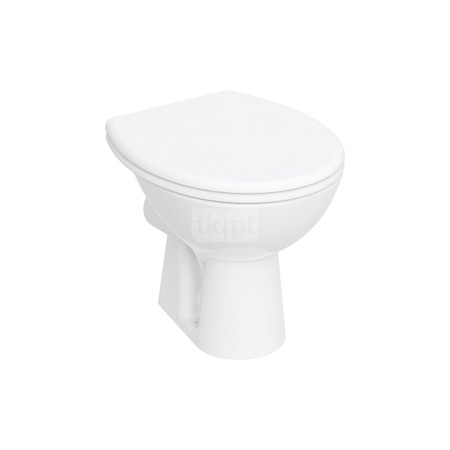 Deska sedesowa GEBERIT Bambini duroplast, kolor: biały, kolor zawiasu: mosiądz chromowany