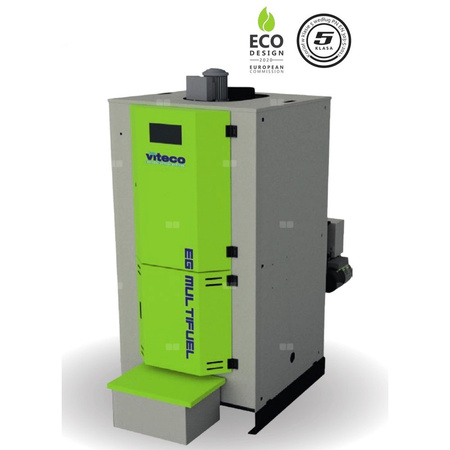 Kocioł na pellet VITECO HEAT EG MULTIFUEL 100 kW z przyłączem c.o.