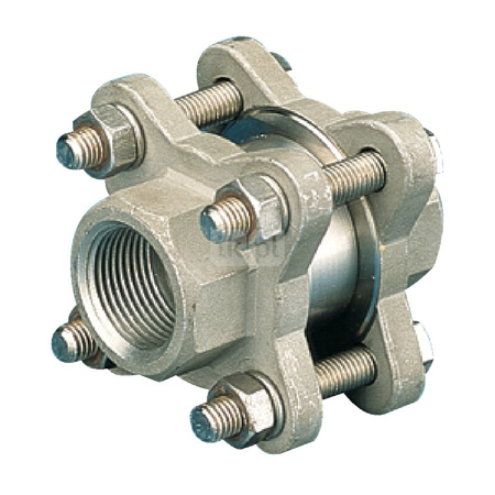 Zawór zwrotny gwintowany wew., zamknięcie płytkowe wspomagane sprężyną, typ 812XT, Pnom 4,0 Mpa, 3/4"