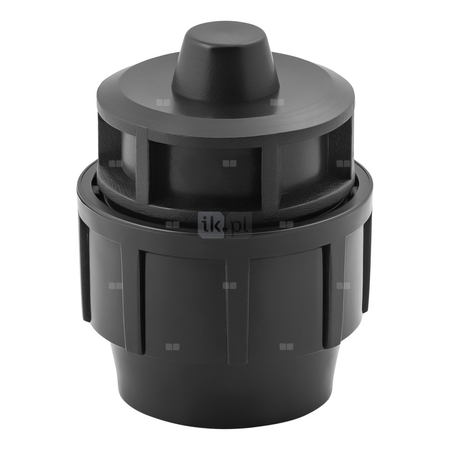 Zaślepka skręcana do rur PE PN16 25 mm