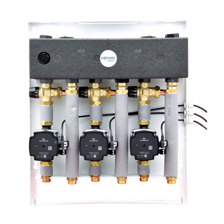 CONCEPT Zestaw MIX-BOX 333 z grupami GP-TC/GP-TC/GP-TC MIX BOX 20, z pompami Wilo Yonos Para 15/6