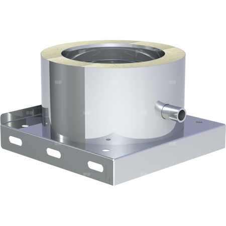 Płyta fundamentowa fi150mm z odpływem skroplin w bok