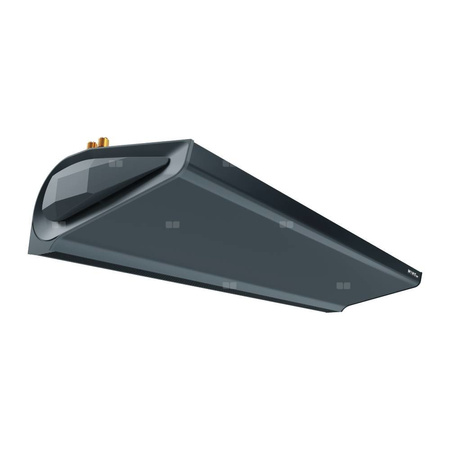 Kurtyna powietrzna WING II W150 EC z wodnym wymiennikiem ciepła DARK (RAL7016)