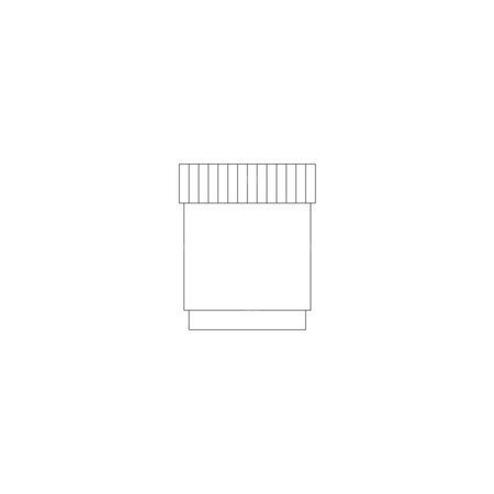 Tuleja wsporcza z mosiądzu, 6 mm, do rurek miękkich o gr. ścianki = 1mm