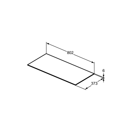CONCA BLAT CERAM. 80X37 CM WHM BC/NC