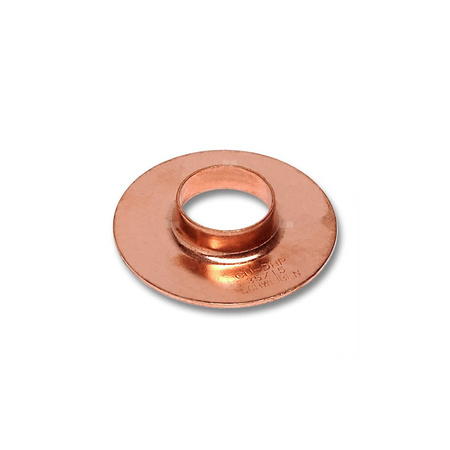 Przejściówka SANHA WBS V redukcja, miedź, 102 mm x 54 mm (kołnierz x lut zewnętrzny)