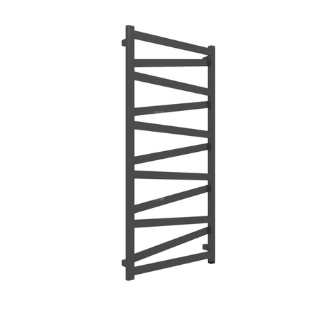 Grzejnik TERMA VIPERA ONE 1230/600 \ RAL 9005 soft, podł. S1, 600W, kabel prosty bez wtyczki [czarny