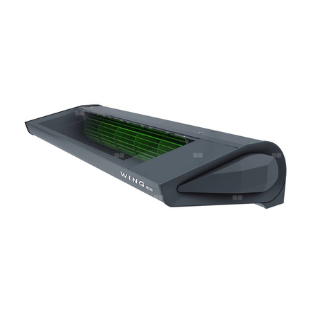 Kurtyna powietrzna WING II C200 EC zimna DARK (RAL7016)