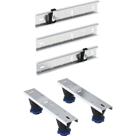 Zestaw nóg i trawersów Geberit, z wspornikiem dystansowym, do wanny z akrylu sanitarnego