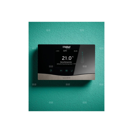 Pakiet - Kocioł gazowy dwufunkcyjny VAILLANT ecoTEC plus VCI 32CS/1-5 kondensacyjny wiszący 3.9 - 27 kW + Zestaw powietrzno-spalinowy + RegulatorsensoCOMFORT 720