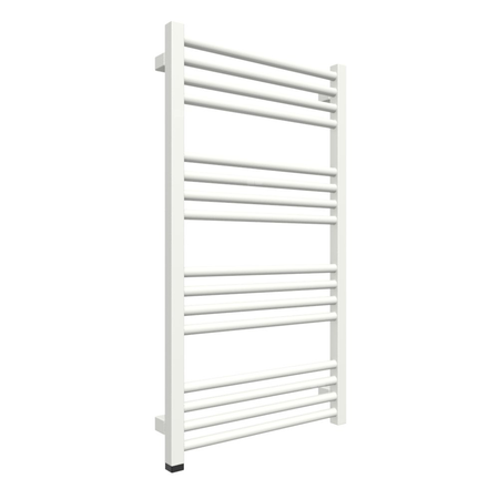 Grzejnik elektryczny TERMA FIONA ONE 500 x 900 mm, kolor biały sygnałowy soft RAL9003, moc 400 W, podłączenie E8, kabel prosty bez wtyczki biały