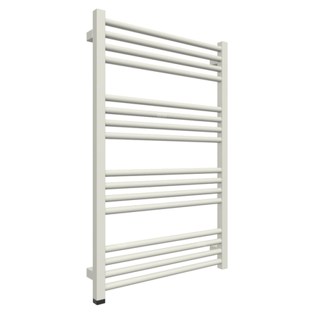 Grzejnik elektryczny TERMA FIONA ONE 580 x 900 mm, kolor biało-szary RAL9002, moc 400 W, podłączenie E8, kabel prosty bez wtyczki