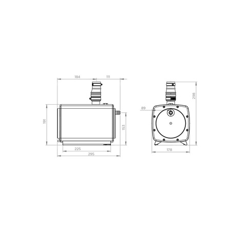 Pompa domowa SANIFLOOR 3