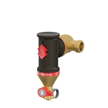 Separator zanieczyszczenia FLAMCO MEIBES Flamco Clean Smart, do C.O., do klimatyzacji, 10 bar / 120'C, 1'' (GW gazowy walcowy)