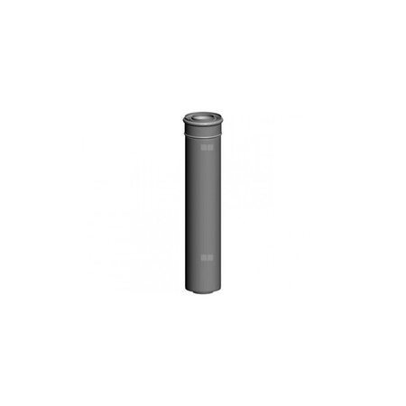 Przewód powietrzno-spalinowy na elewacji DN80/125, stal szlachetna / polypropylen długość 2000 mm