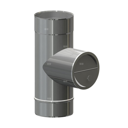 Trójnik pod regulator ciągu 90' MK ŻARY ST TR REG 225 mm x 150 mm x 225 mm